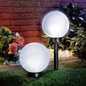 Solar outdoor garden lights, 2pcs