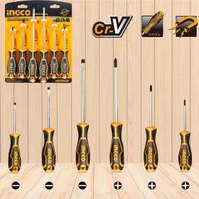 Industrial Premium Pro-Grade Screwdriver Set HKSD0628