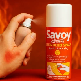 Savoy Antiseptic Burn Relief Spray 50 ML