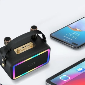 High power bluetooth speakers 360 home audio system