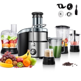 Sayona 4 In 1 Multifunction Food Processor 800W - Sfp-4245