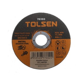 Tolsen Flat Cutting-Off Wheel - 76102