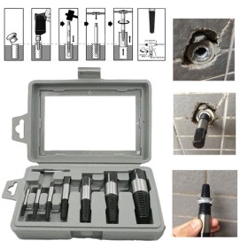 Pipe Screw Extractor Set