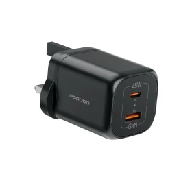 Porodo Dual-Port Quick Charger
