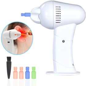 Electric Cordless Vacuum Gentle Ear Cleaner