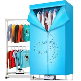1000W Portable 2-Tier Fast Dry Electric Clothes Dryer