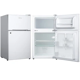 Midea Top Mount Freezer Refrigerator 91 Liters 3.2 CFT, White