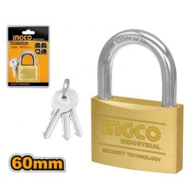 Heavy Duty Brass Padlock 60mm - Dbpl0602