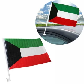 Kuwait Flag For Car