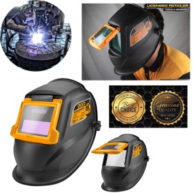Solar Powered Auto Darkening Welding Helmet