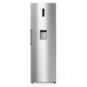 Midea Upright Freezer Refrigerator with Water Dispenser 502 Liters 17.7 CFT, Steel