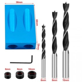 مجموعة لقمة مثقاب زاويه متعددة المهام 6 7 8 9 10 مللي متر عدة ثقب للنجاره