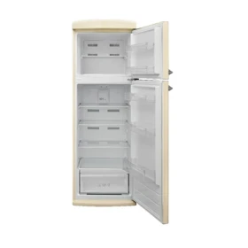 Vestel Retro Double Door Refrigerator 460 Liters 16.2 CFT, Beige