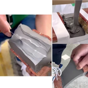 Rubber liquid for separators