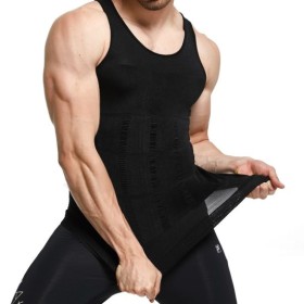 Slimming Vest For Men - Black
