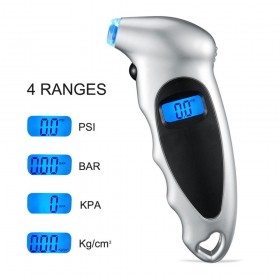 Digital tire pressure gauge