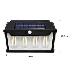 50W solar powered wall light