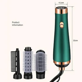 Hot Hair Dryer 3 in 1 Hair Styling Hairdryer, Hair Curler, Comb