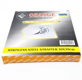 Stainless steel strainer floor drain  20×20