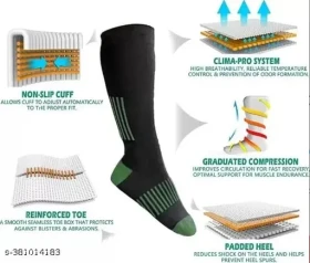 Comfortable compression stockings for the feet