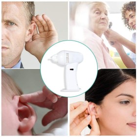 Electric Cordless Vacuum Gentle Ear Cleaner