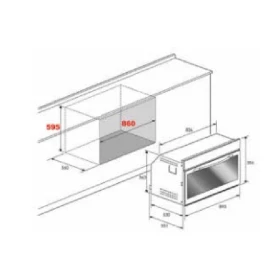 Electric Oven 90 cm -Built in
