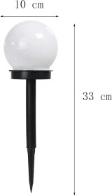 Solar outdoor garden lights, 2pcs